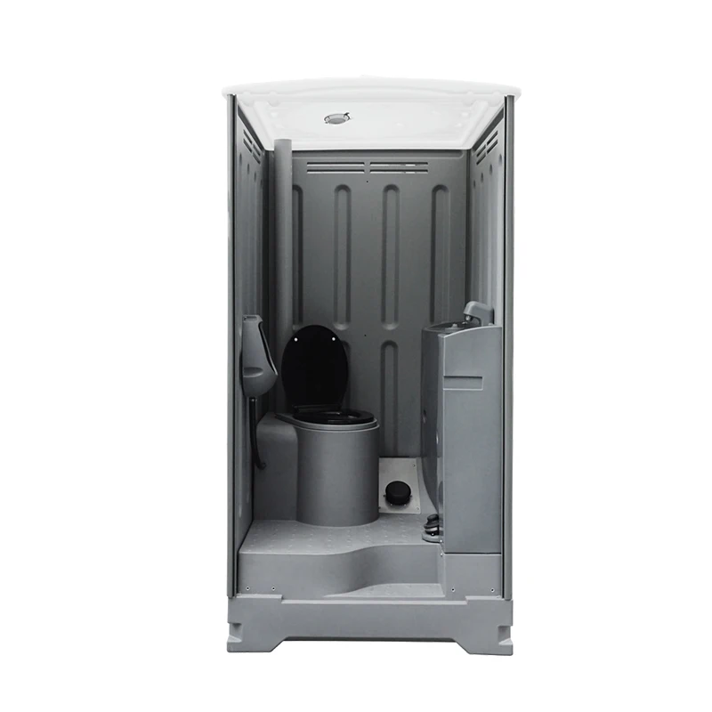 rotomolding high density polyethylene mobile bathroom public sanitation lavatory customized dubai portable toilet