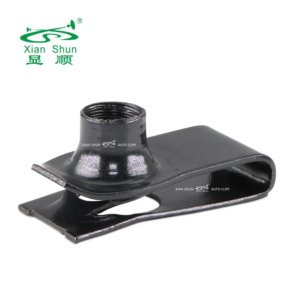 Автомобильный зажим Xianshun, экструдированная U-образная гайка, multi threa u-Nut M8 M6, размер винта для оригинальной дверной панели автомобиля, зажим для бампера и крыла