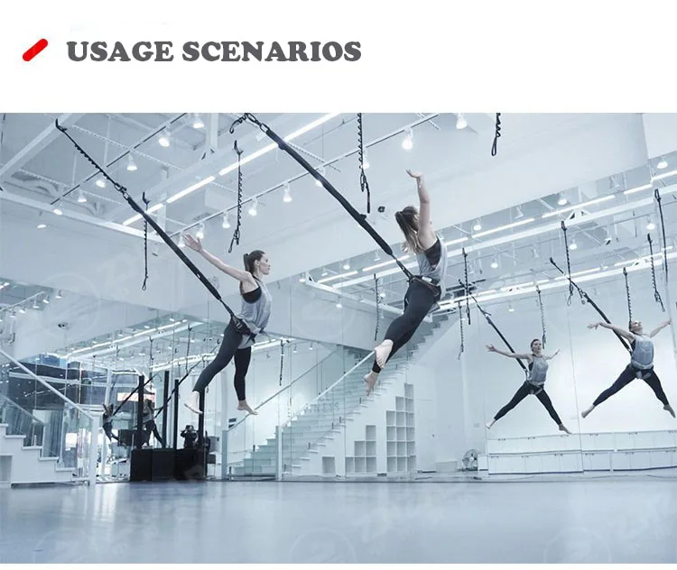 Wholesale 50kg customized Flying Magic vitality belt Air Yoga Hanging bungee dance jumping bungee yoga dance