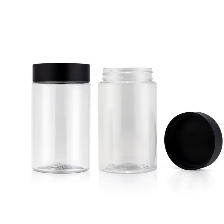 Custom white black purple plastic empty pill bottles medicine packer plastic bottle with child proof cap for vitamins