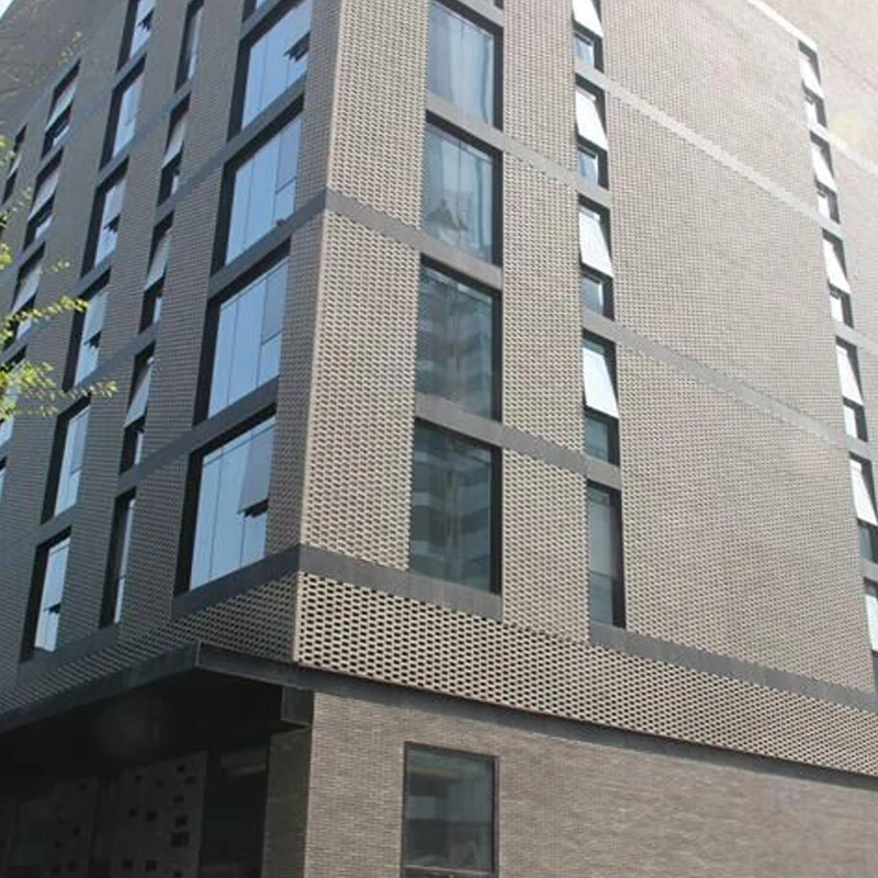 Classic design terracotta clay ceramic brick wall