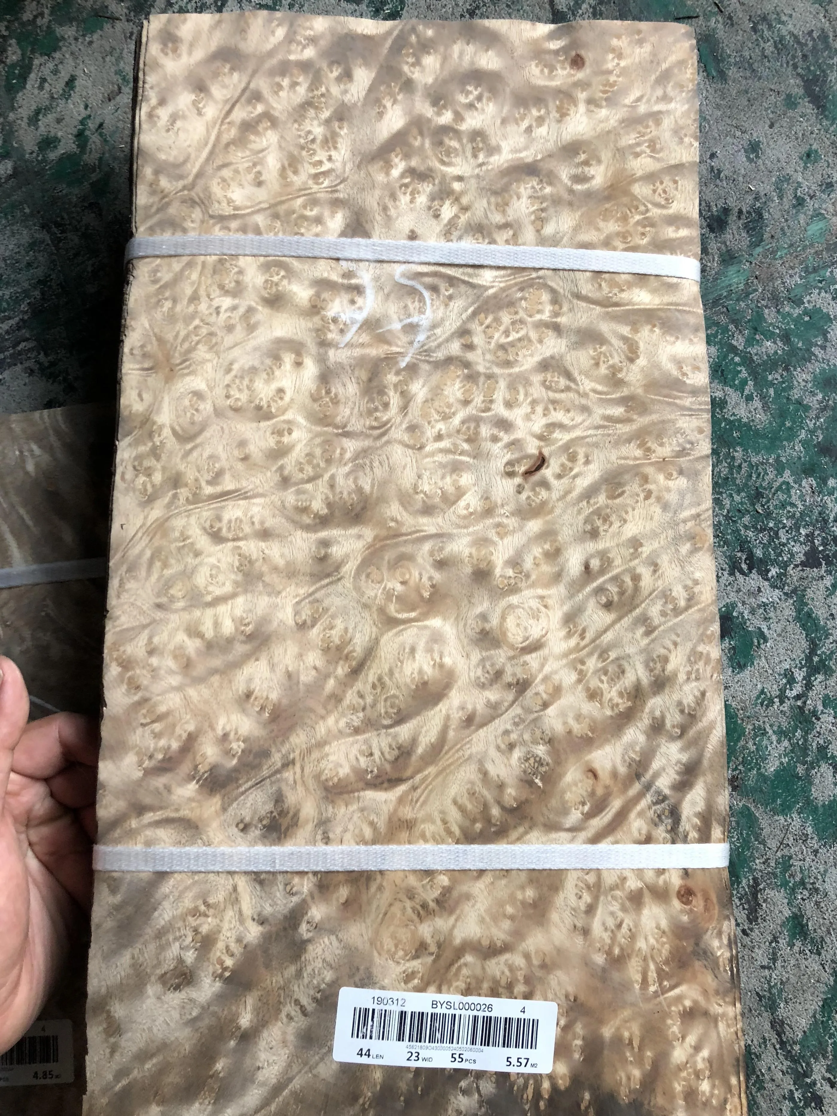 Factory Natural Golden Madrone Burl Wood Veneer Plywood Sheet Golden Madrone Burl Wood Veneers 0.45mm for Furniture