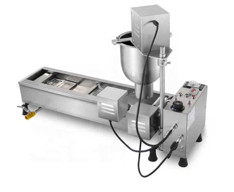 Snack Dessert Shop Stainless Steel Donut Maker Machine Price Automatic Doughnut Making Machine