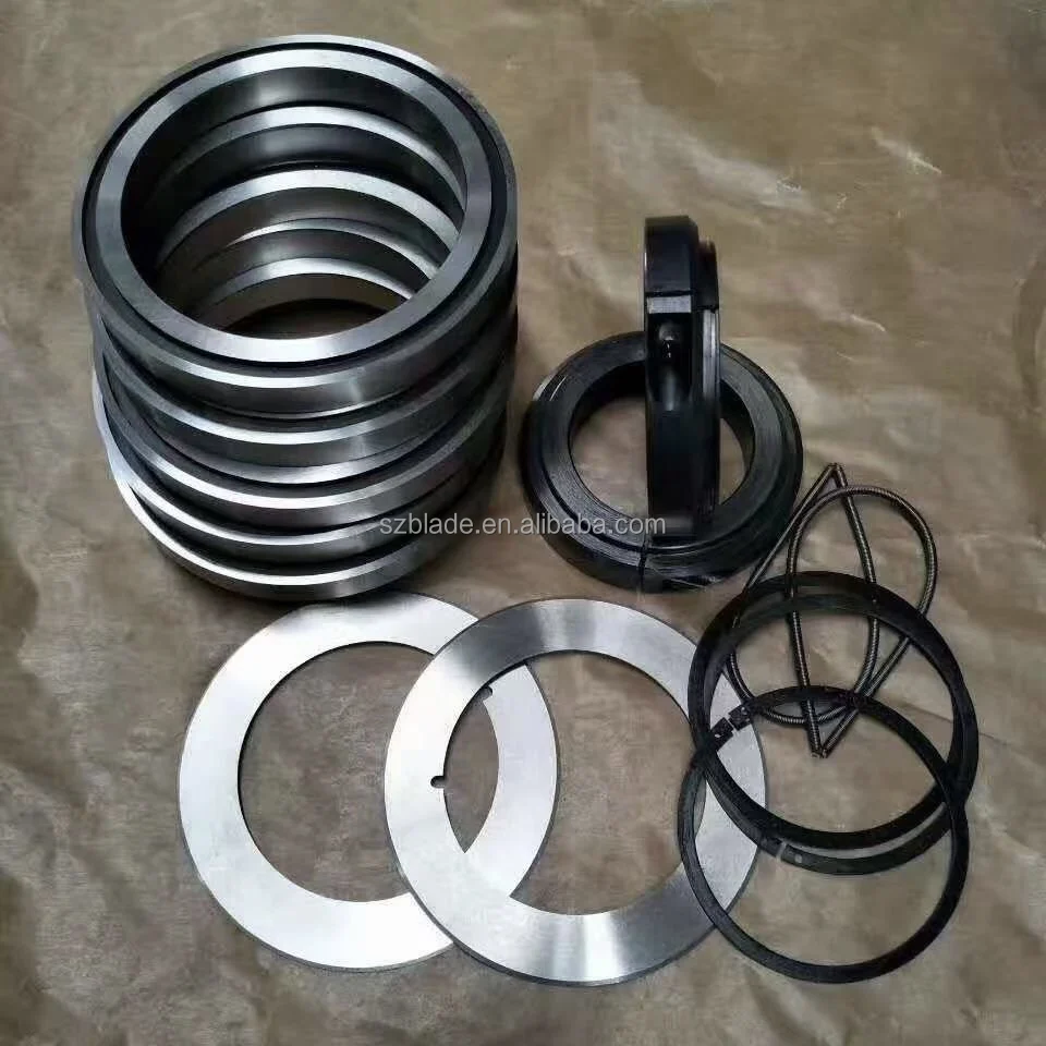 Cr12Mov and HSS Slitting Bottom Blades Are Used In The Cutting Industry Of Rubber Plastic Leather Tape Film Cloth PVC Material