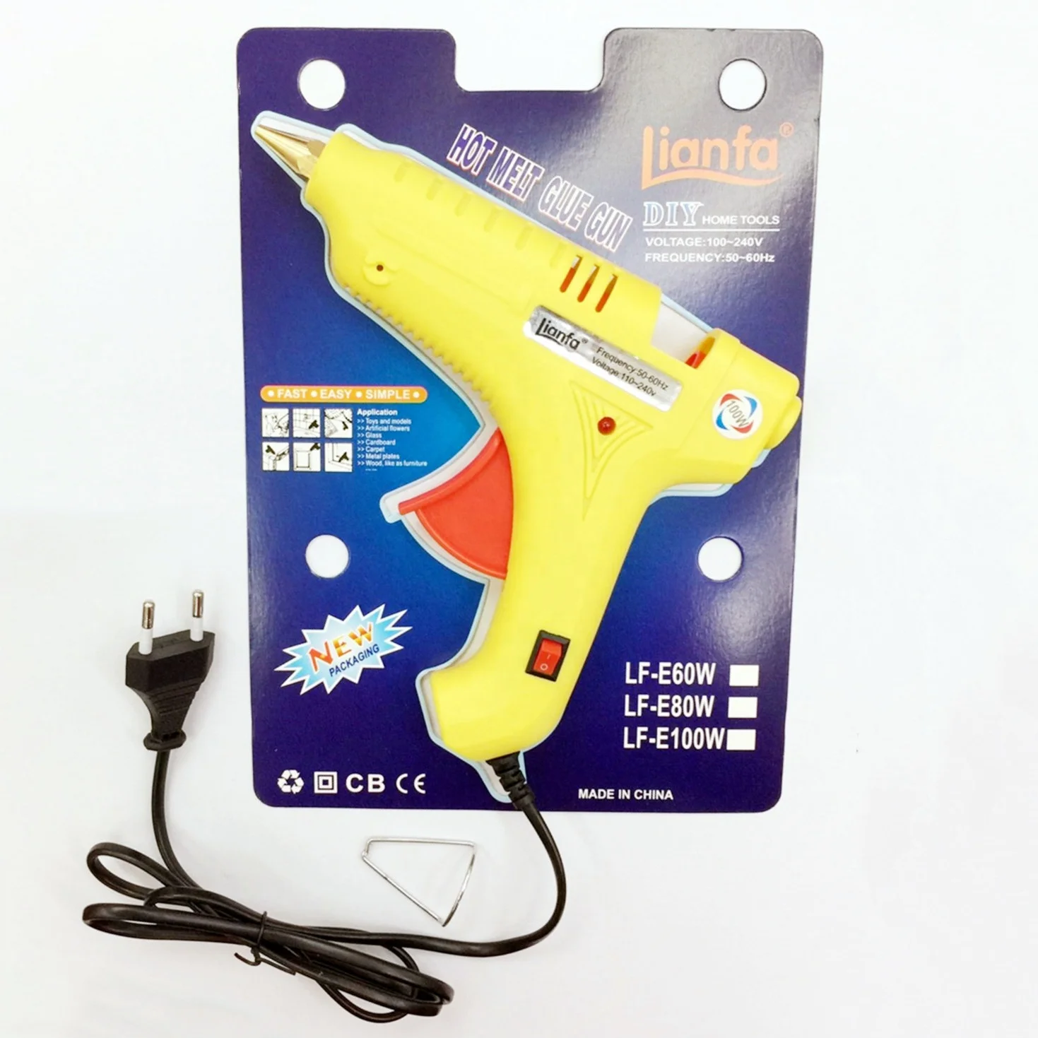 big power hot melt glue machine with copper nozzle factory use glue spreading machine with switch