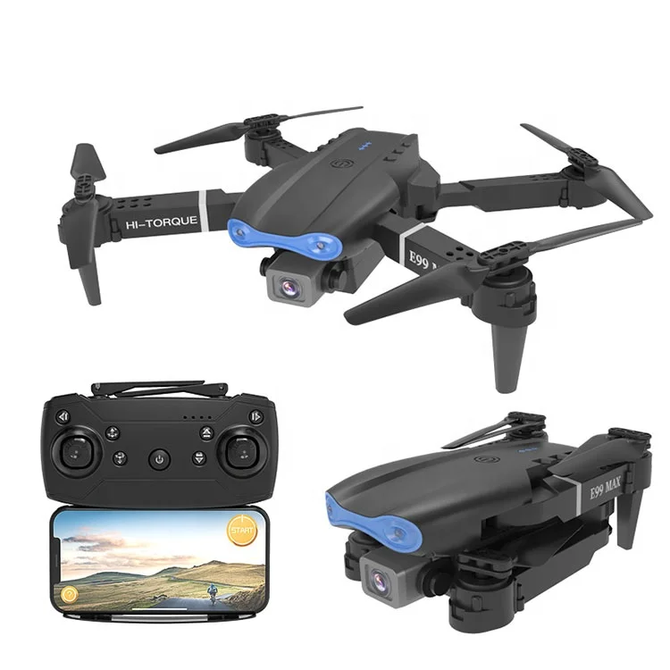 New 13cm small Wide Angle fold Drone 4k dual Cameras E99 Max Wifi VR 3D Camara Drones low price 2.4GHz Photography Quadcopter