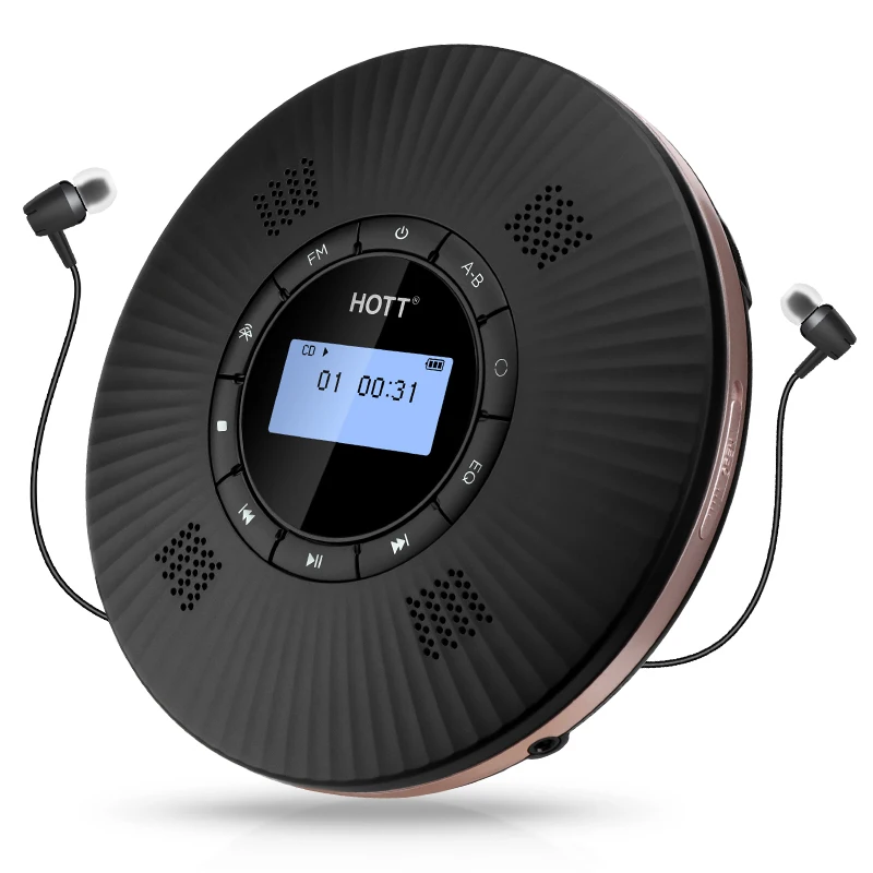 High Quality Car Audio Player Carportable Cd Player for Car