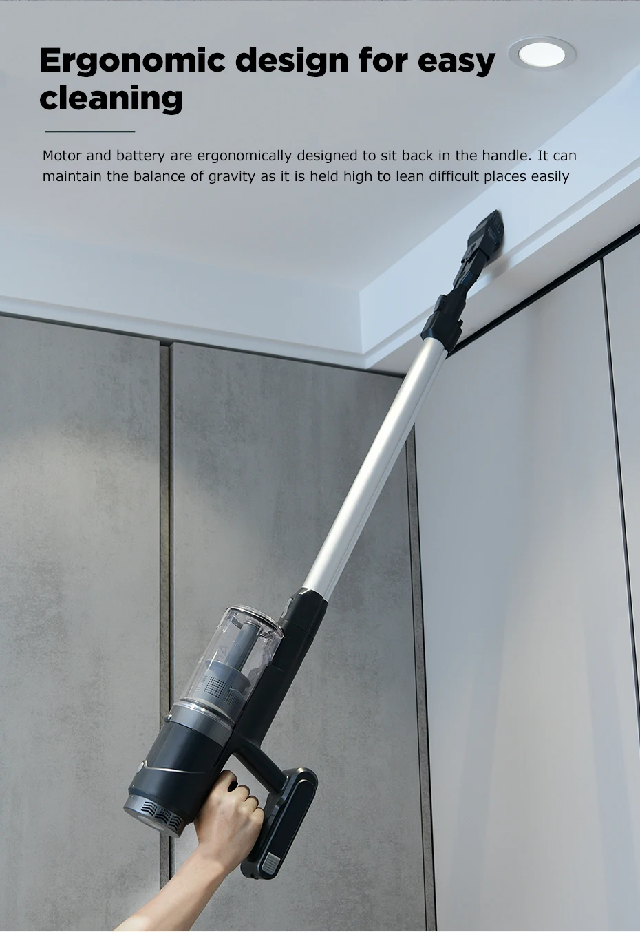 
2021 New Arnagar V12 Powerful Suction Cyclone/Hepa Filter cleaner dust Aspirator Handheld Wireless Vacuum Cleaner 