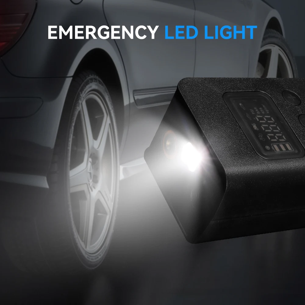 Tyre Inflator Small Portable Mini Handheld Electric Gonfleur De Pneus Voitur Digital Tire Air Compressor Pump for Car Motorcycle