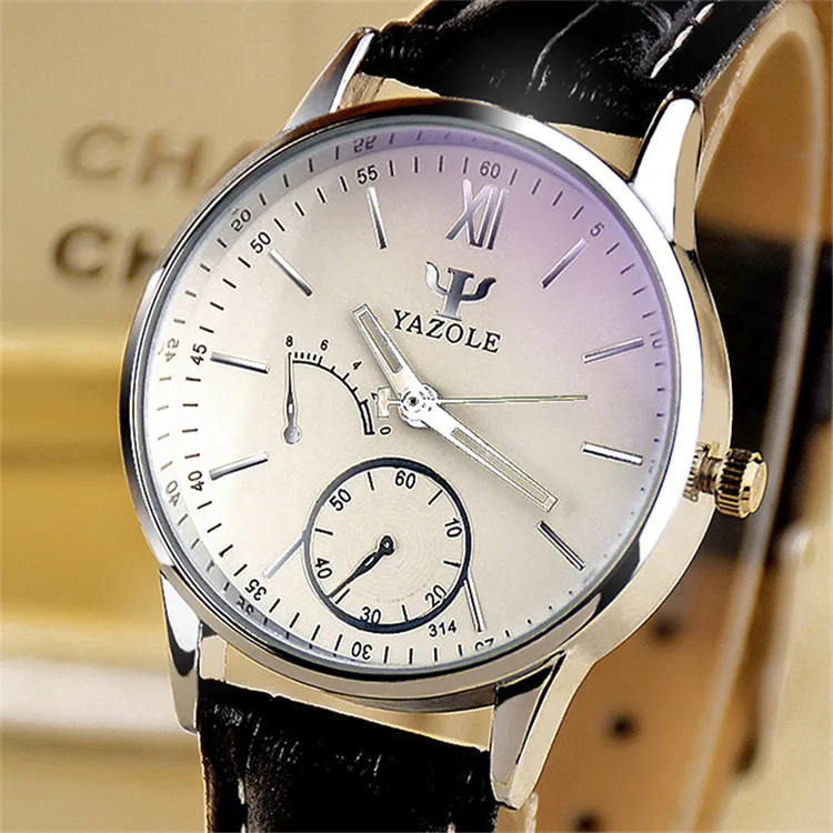 Yazole 314  Fashion Leisure Exquisite Quartz Watches Classic Easy Matching with Beautiful Decorated Small Dial Women Wristwatch
