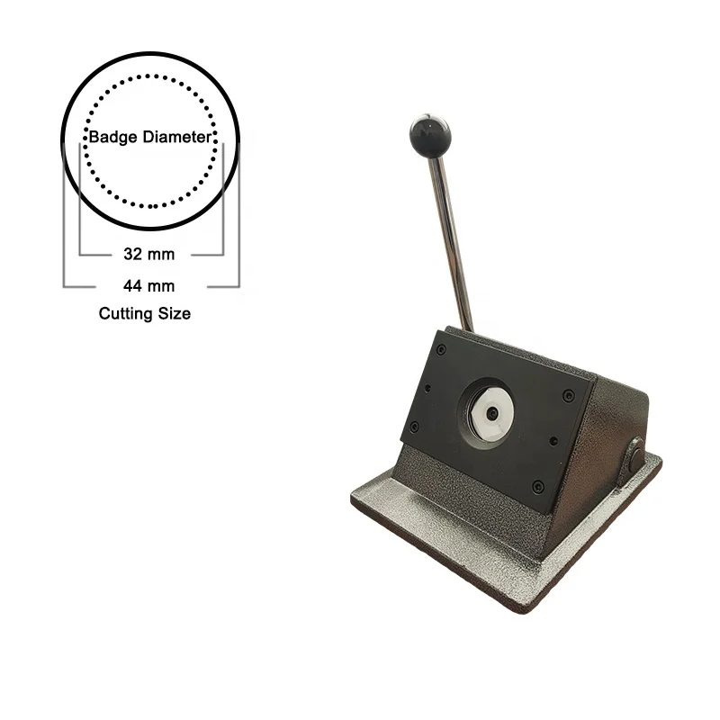 Hot Sale High Quality 32mm Stand Cutter Paper Cutter Badge Cutter Machine Paper Cutting Machine