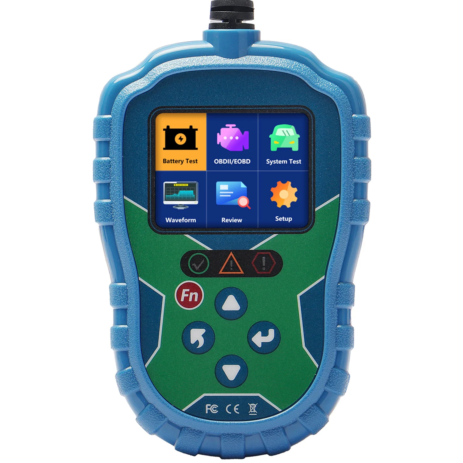 Car diagnostic tool 2-in-1 Engine Analyzer OBD2 Scanner Battery test High precision high and low temperature BA570