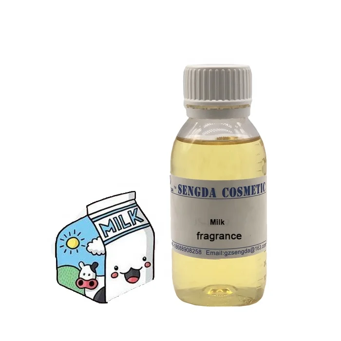 Manufacturer Wholesale Milk Fragrance Oil Top Quality Fragrance For Shower Gel/Soap/Cleaner