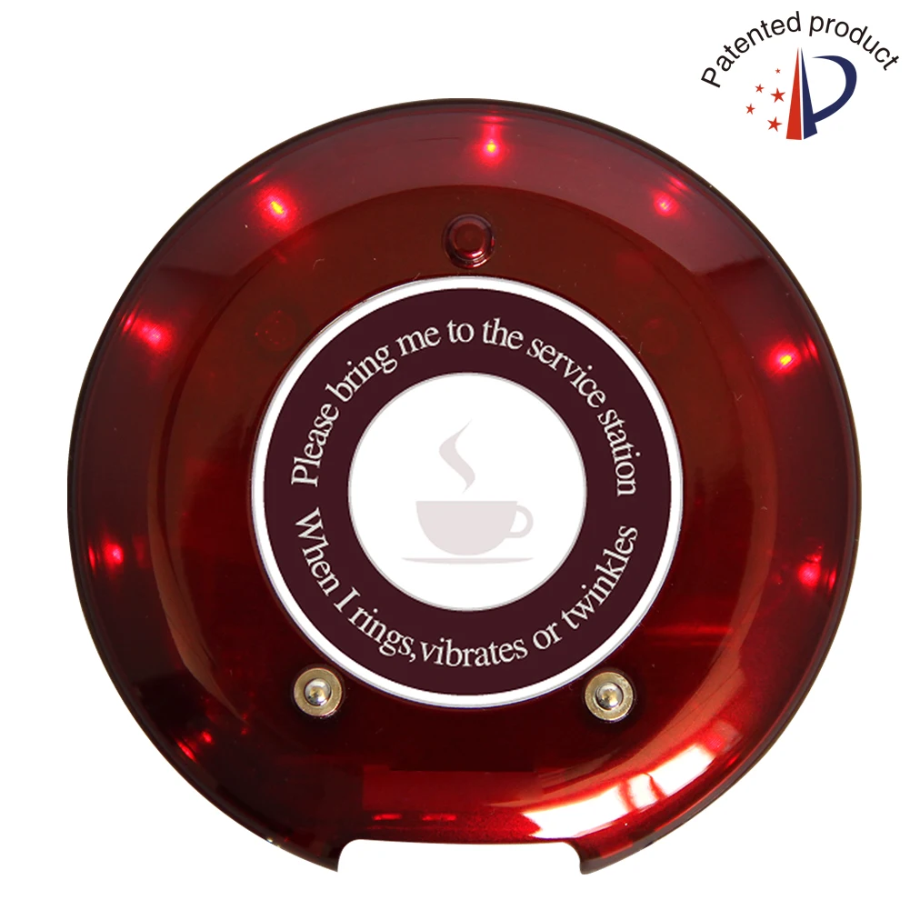 Wireless Queue Pager System Fast Food Restaurant Coaster Pager Wireless calling system Long Distance High quality luxury