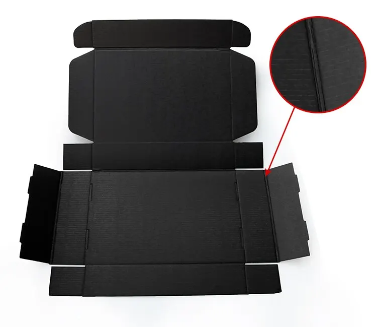 Custom mystery 18x12x4 laptop box die cut laptop packing box