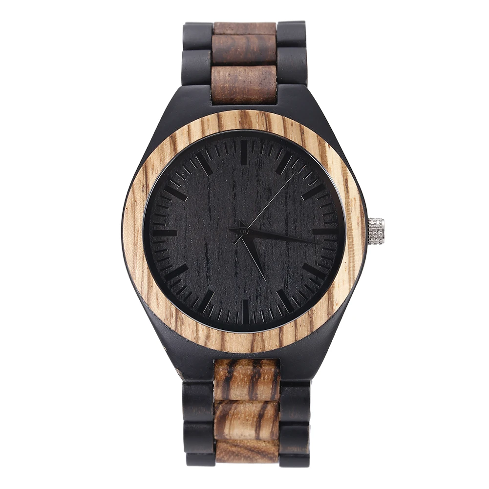 W0395 Top Sale Competitive Price Fast Shipping New Design wood gold watch Wholesale from China