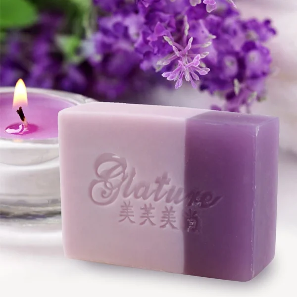 
Olive Oil beauty bar soap with rose oil 