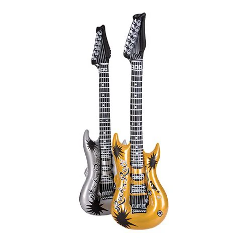 inflatable guitar with logo printing China factory