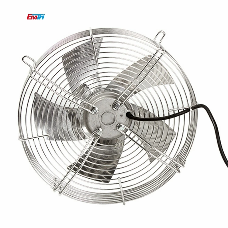 H200mm 22580 металлический квадратный каркас 12v 24v 48v Dc бесщеточный промышленный осевой охлаждающий вентилятор для вентиляции с 0-10v/pwm
