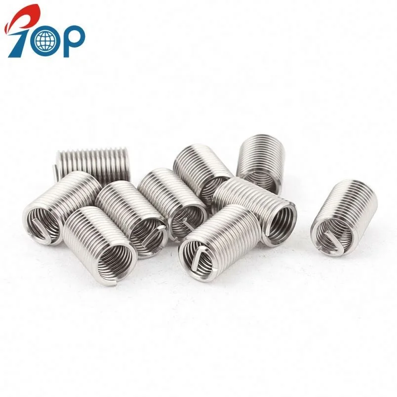 
Stainless steel M6*1.0*1.5D Wire Thread Insert Heli Coil Insert 