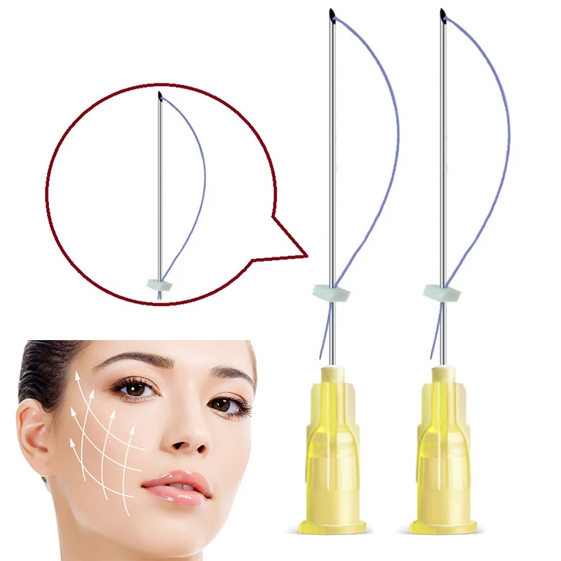 good price korea material mono v line korea face lift fio mono needle syringe threaded pdo thread lifting