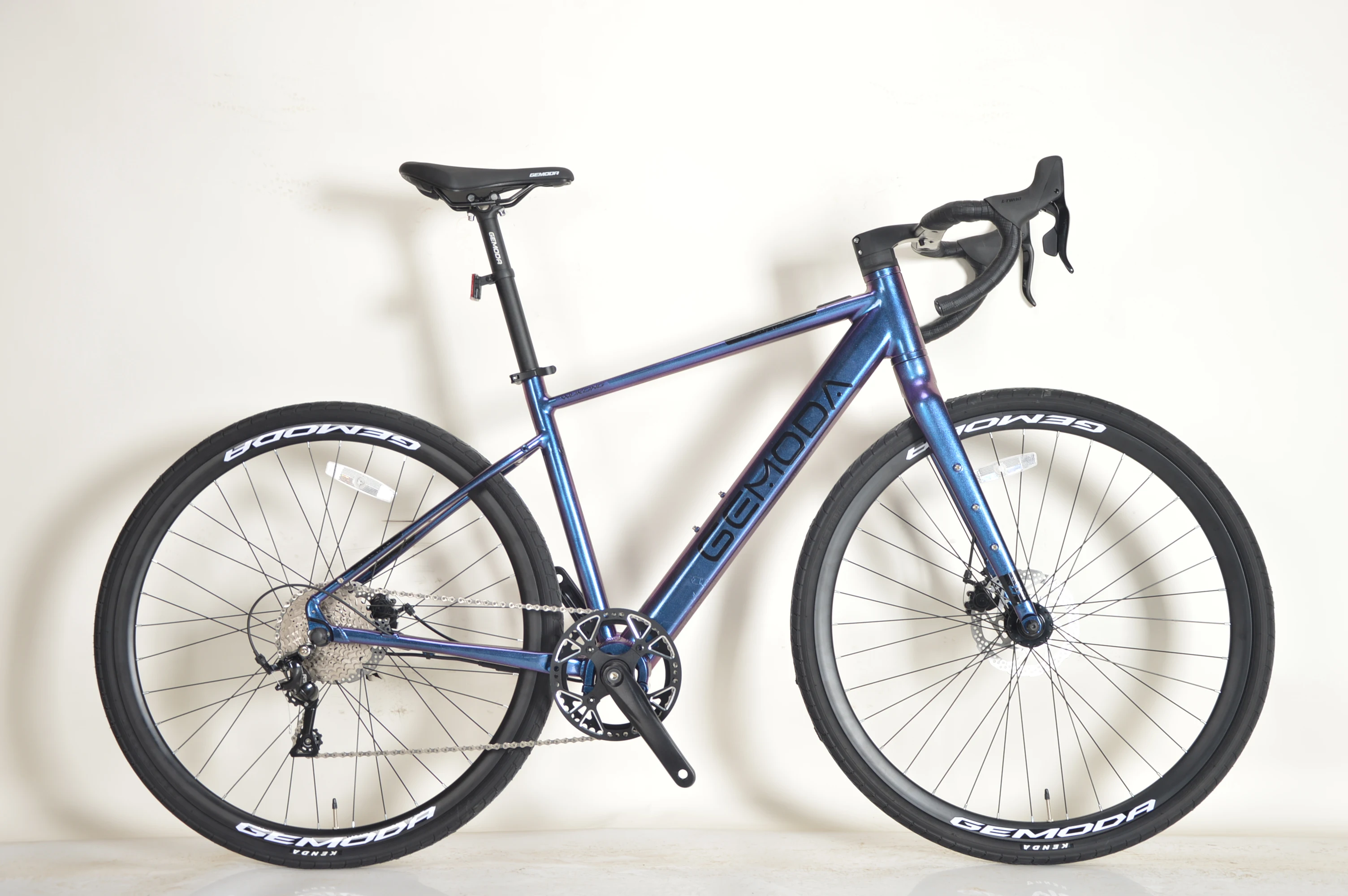 700C electric racing bike 250W 36V aluminum alloy frame L-TWOO 9 speed sports road bicycle