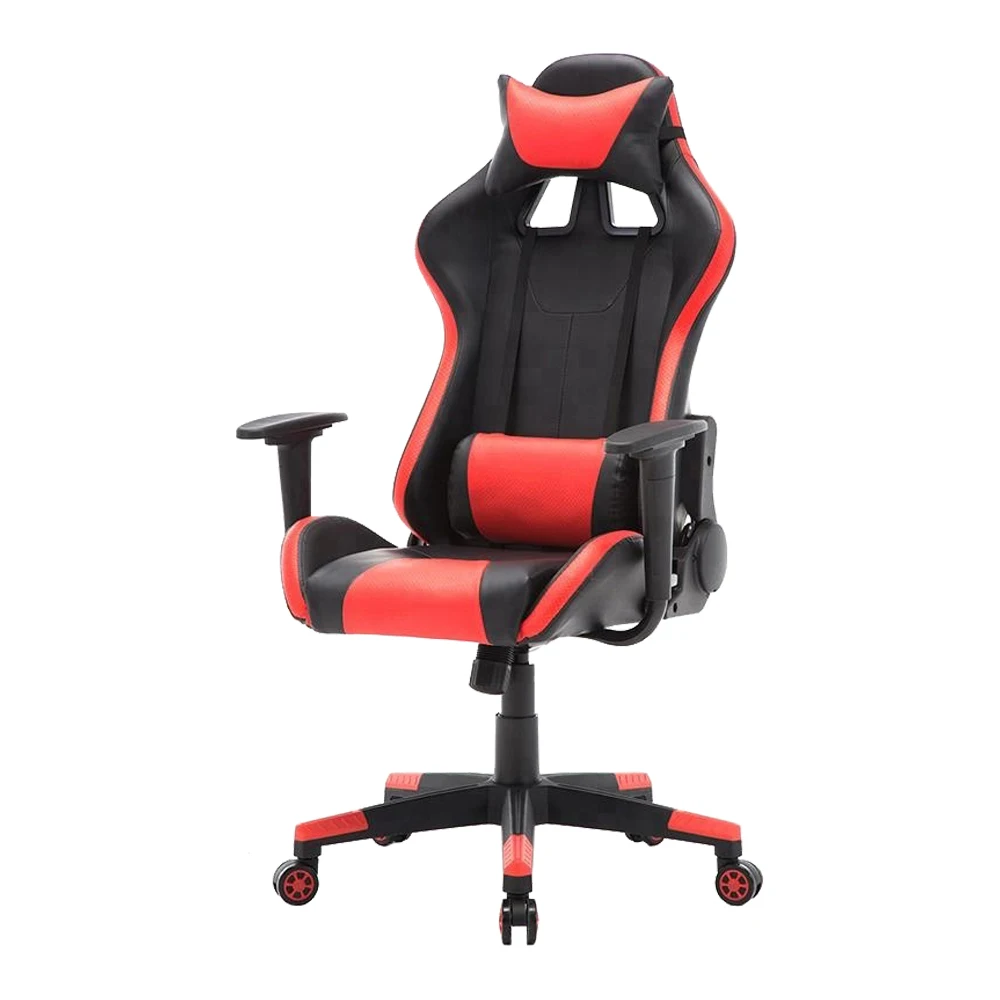 Недорогой красный удобный напольный игровой стул silla 2023 года с откидывающейся спинкой 1