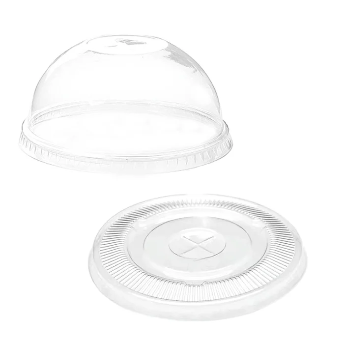 Wholesale Custom biodegradable compostable bio pla bubble tea coffee cold clear cups biodegradable