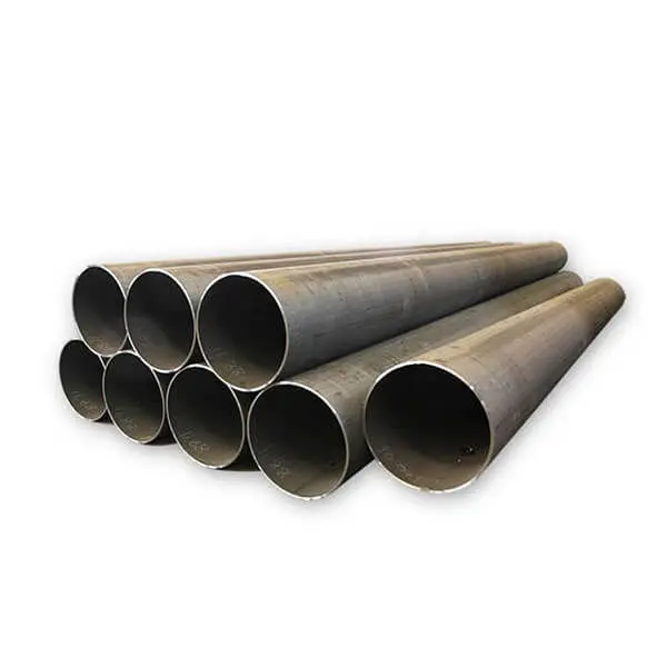 ASTM A53 grade b straight seam ERW Q235 Q345 black steel pipe welded round steel pipe
