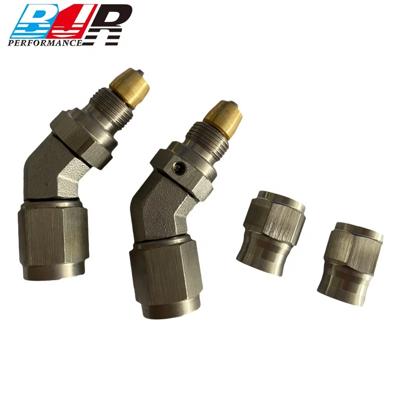 BJR высокопроизводительная нержавеющая сталь 45 градусов S.S. Шланг тормозные соединения
