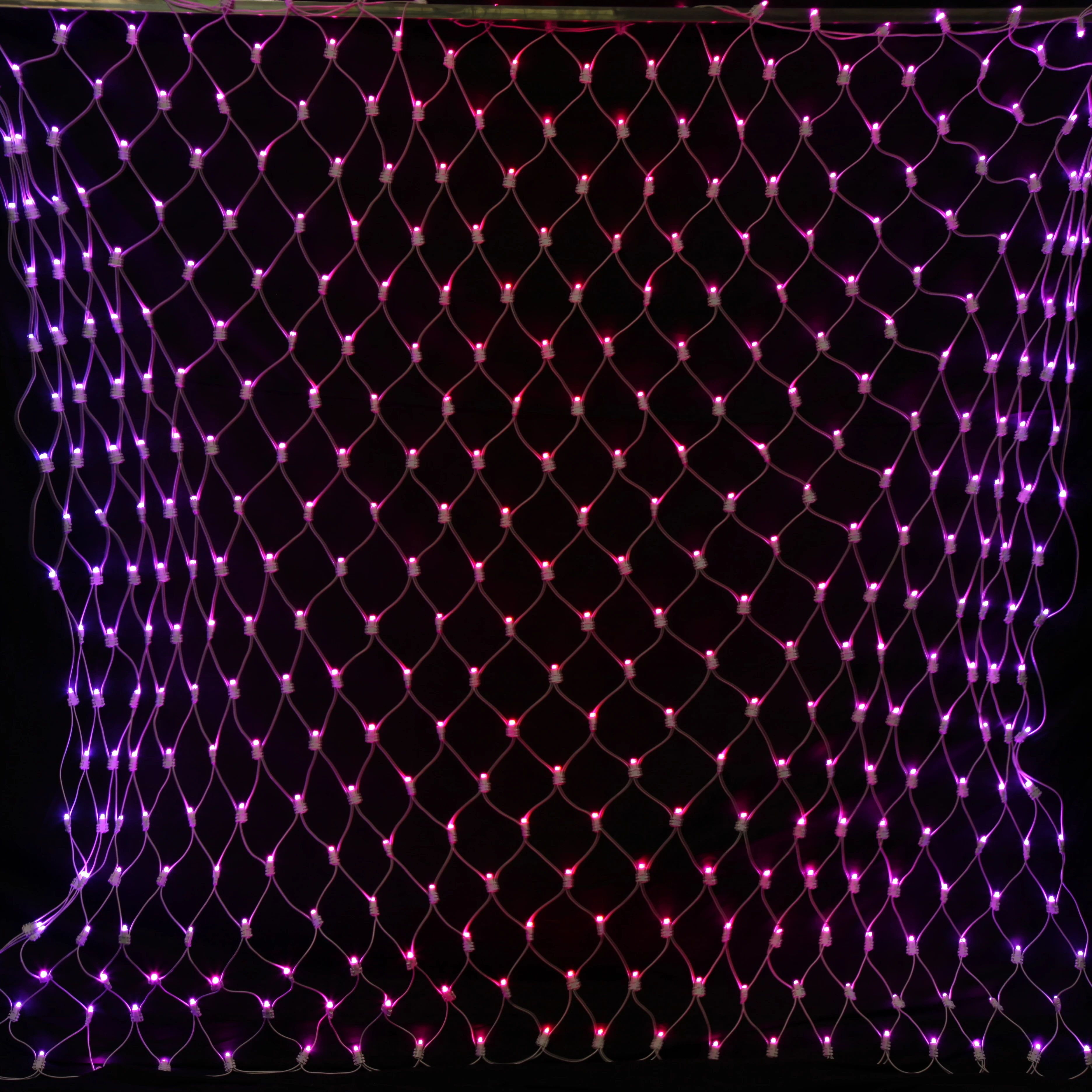 Custom size LED fishing net mesh string light outdoor use decorative christmas lighting for party and wedding
