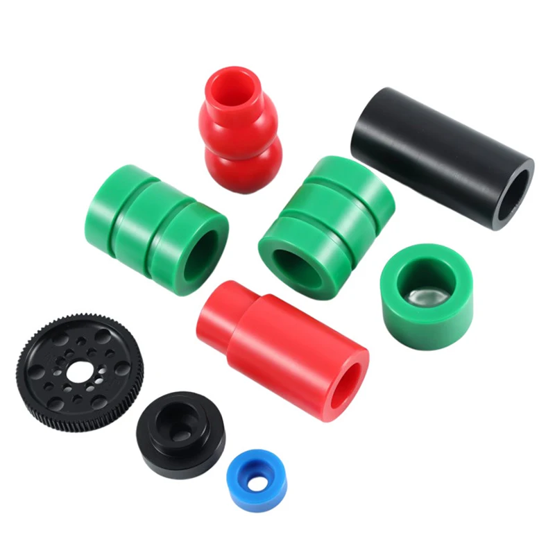 Milling Plastic Tube Parts Peek Uhmwpe Ptfe Pom Nylon Pa Pe Cnc Machine Part