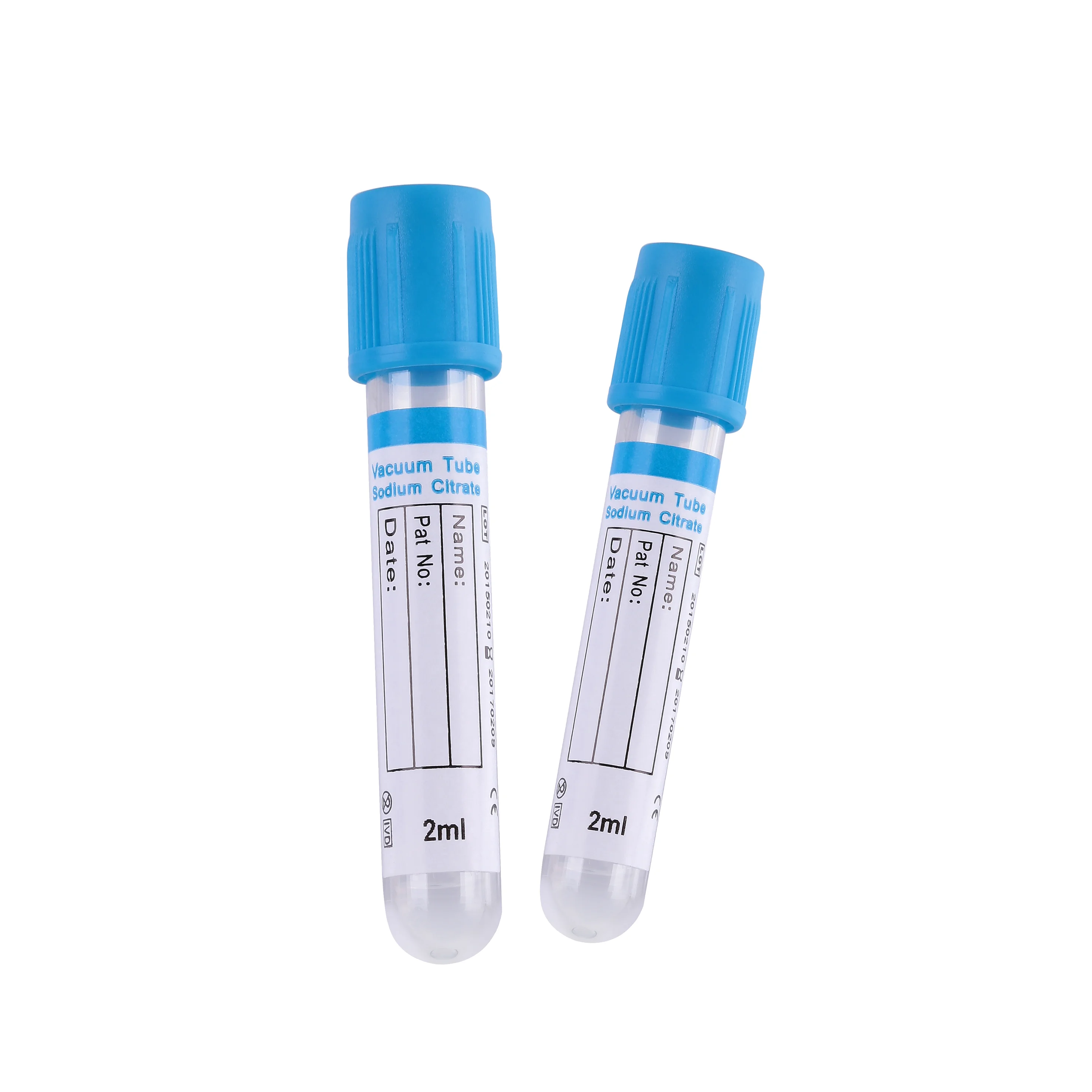 CE approved 1.8-4.5ml Sodium Citrate 3.2% PT tube Vacuum Blood Collection Tube with FSC