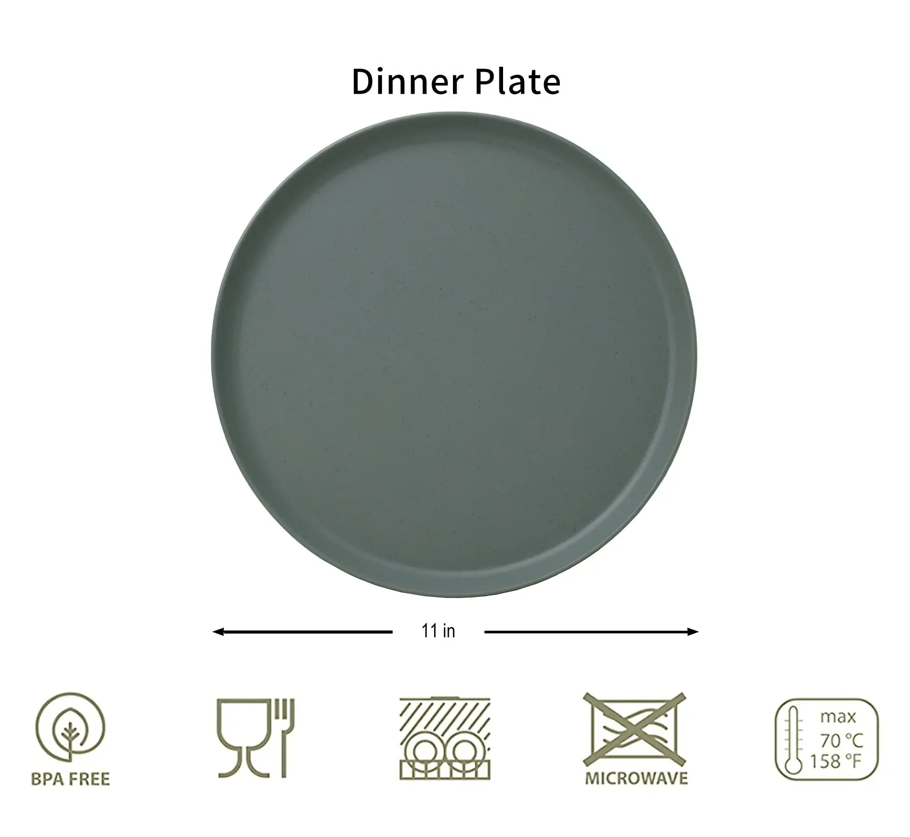2024 New Style Modern Design BPA Free Unbreakable Food Grade Melamine Dinnerware Dishes Sets Plates And Bowls Sets