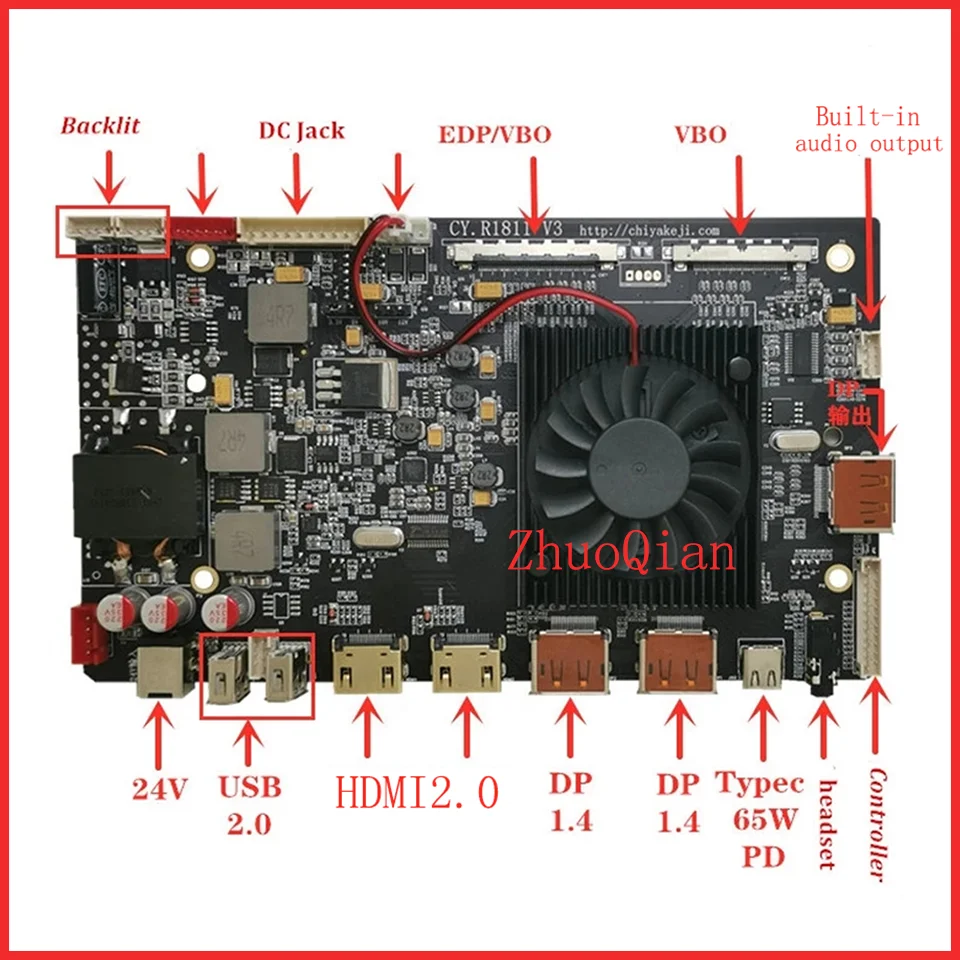 Лидер продаж 5K Универсальный DIY HD R1811 USB Type C адаптер HDR DP1.4 комплект платы драйвера ЖК-дисплея Для iMac A1419 LM270QQ1 протестированный MBP Thunderbolt