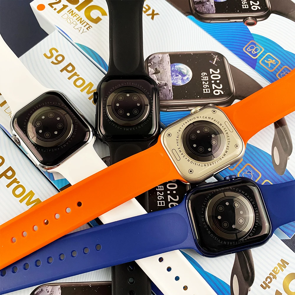 Newest Serie 9 S9 Pro Max 2.1 inch Big screen Smartwatch Reloj Inteligente s9 ultra Smart Watch