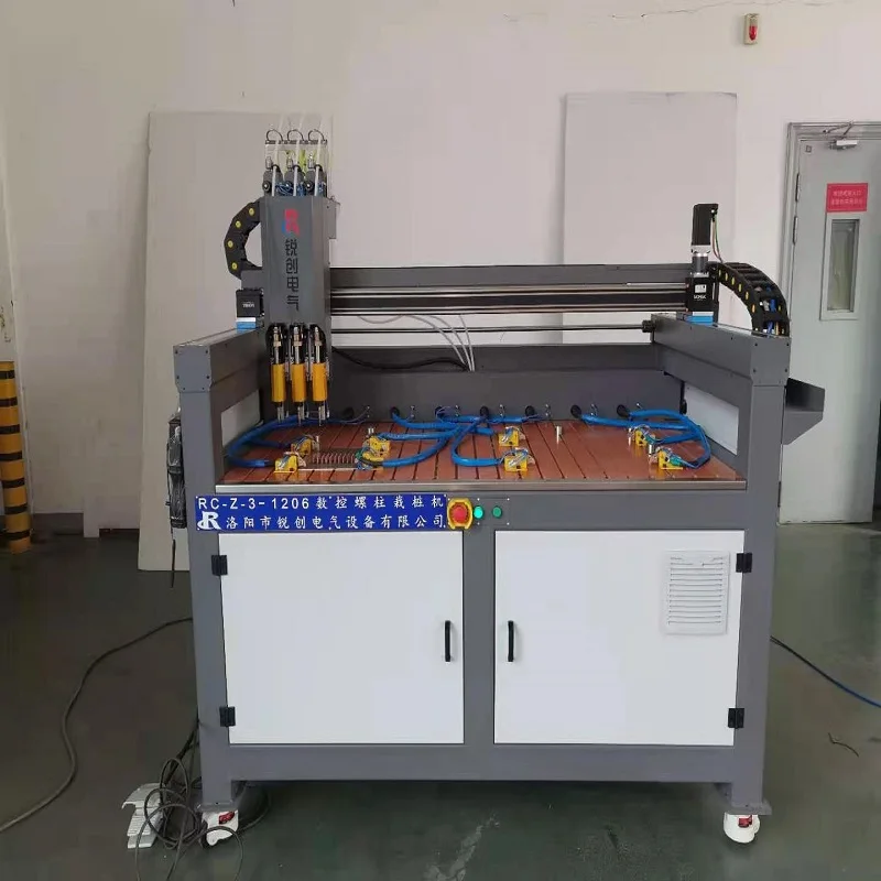 Automated equipment for batch welding studs in sheet metal processing weld stud machine stud welder machine