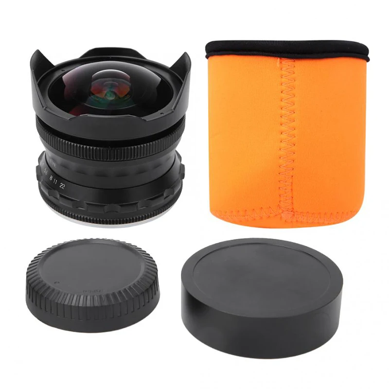  Объектив камеры APSC 7 5 мм F2.8 FX M43 EOSM для SONY NIKON Olympus