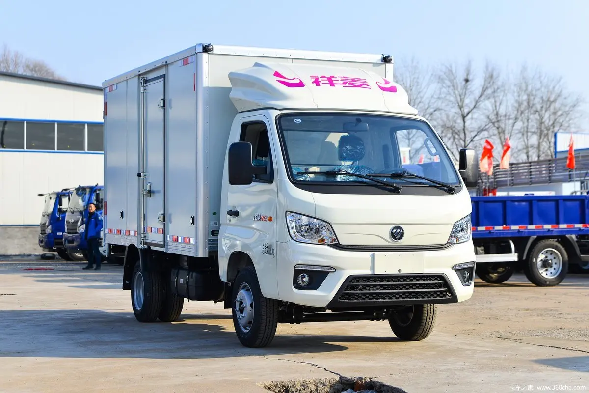 Горячая распродажа рефрижератор Foton Xiangling M2 удобный 2-3 тонный мини-бензиновый топливный мобильный морозильник 2-местный фургон