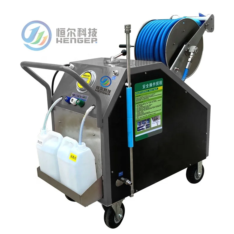 High Efficiency Water Cleaning Stainless Steel Injectors Clean Machine with One Year Warranty