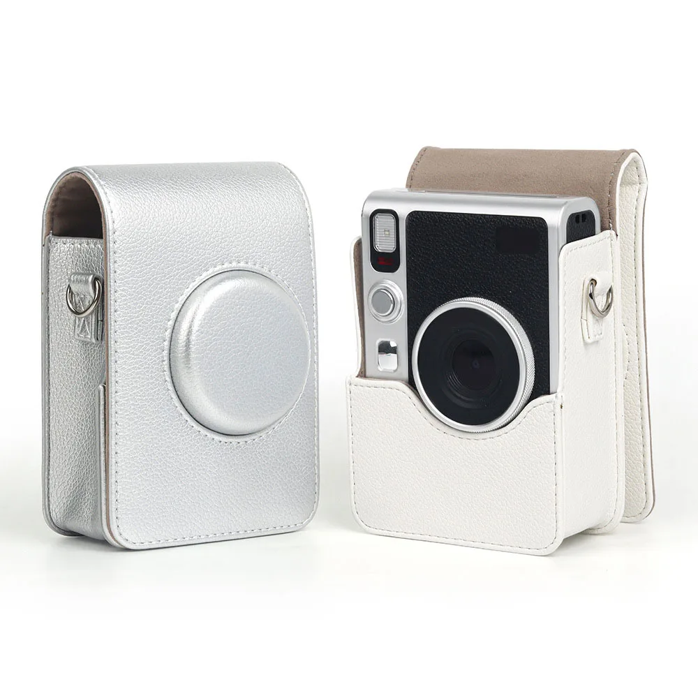 Чехол для камеры Instax mini 12 сумка из искусственной кожи с карманом и регулируемым плечевым ремнем