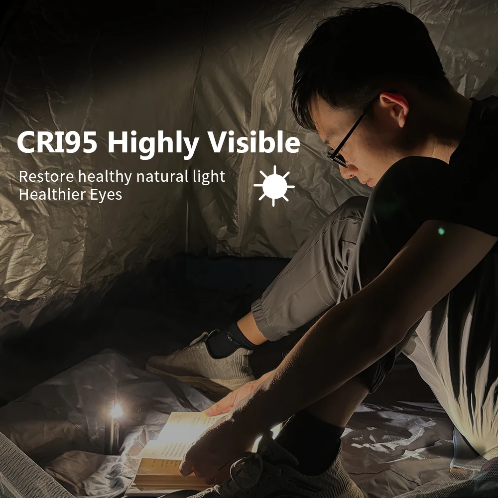 Trustfire MINIX3 Rechargeable Flat LED Laser Flashlight Portable Slim Gold Aluminum Magnetic Charging Port UV 365nm Brightness