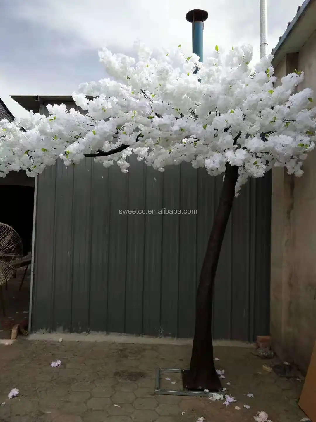 10ft indoor cherry blossom tree wedding artificial white cherry blossom tree arches for sale