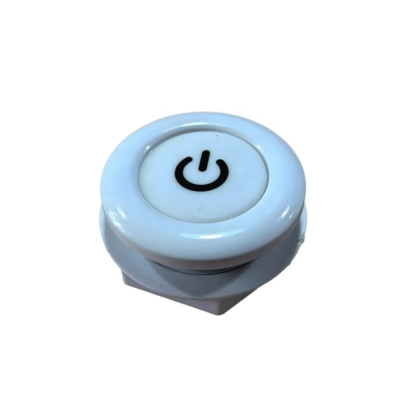 Hot Tub White Front Pneumatic Air Switch Whirlpool Bath Tub Push Button