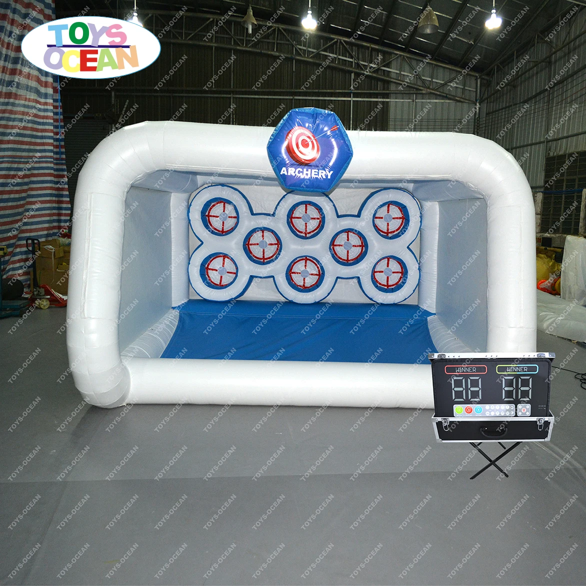 Inflatable Interactive IPS Sport Arena Balls Shooting Game