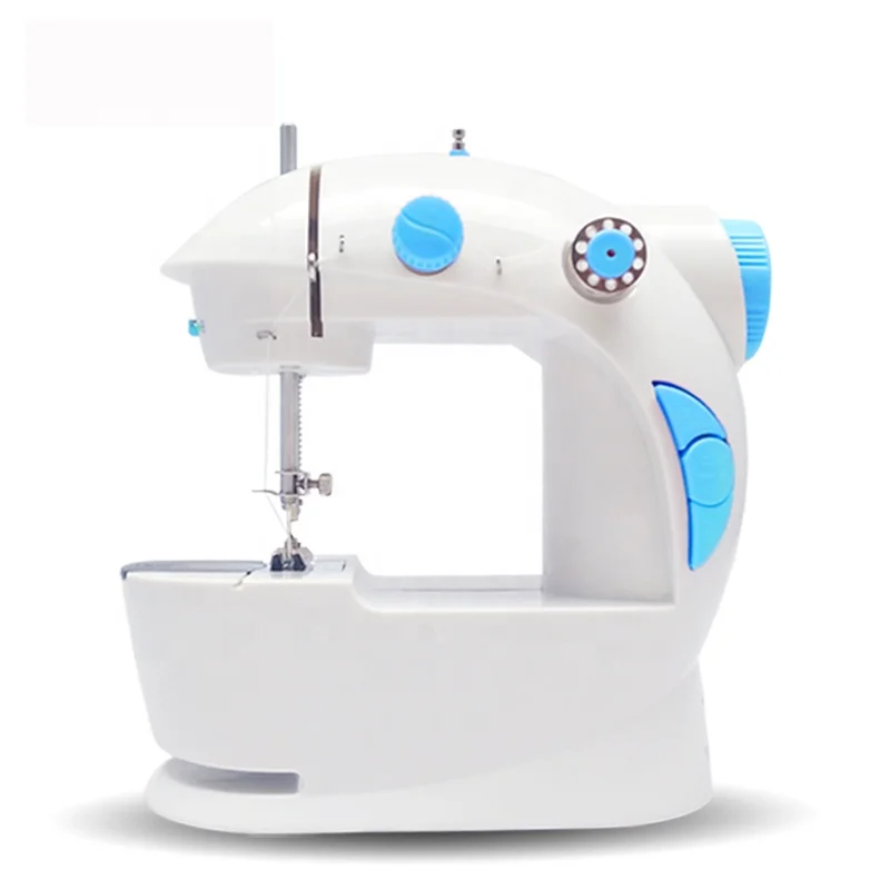 Spot cross-border hot selling 202 electric portable small sewing machine mini sewing machine home helper