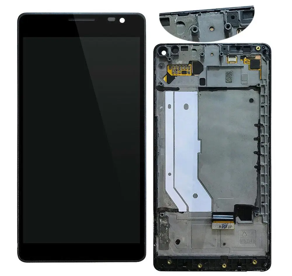 Оригинальный Для Nokia Microsoft Lumia 950XL RM-1118 1116 ЖК-дисплей сенсорный экран дигитайзер с рамкой