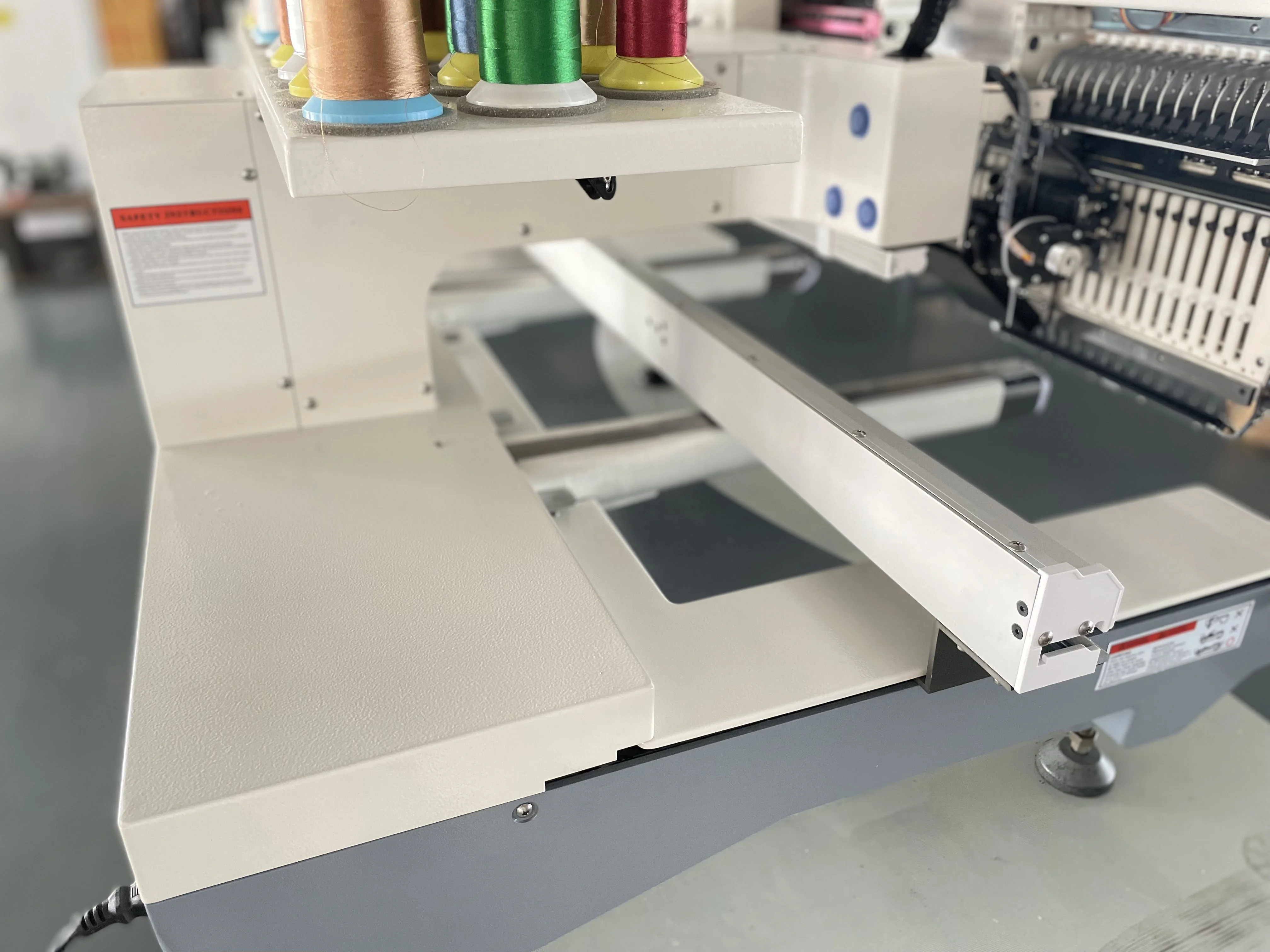 Горячая Распродажа 3d Футболка две головки 15 игл компьютеризированная машина для