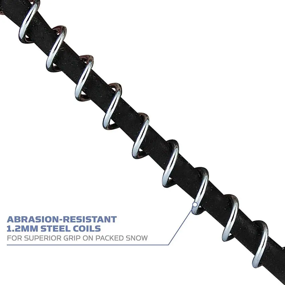 Outdoor Anti Slip Ice Snow Grips Crampons Women Men Ice Spikers Grippers Walk Traction Cleats Spikers Ice Traction Slip on Boots