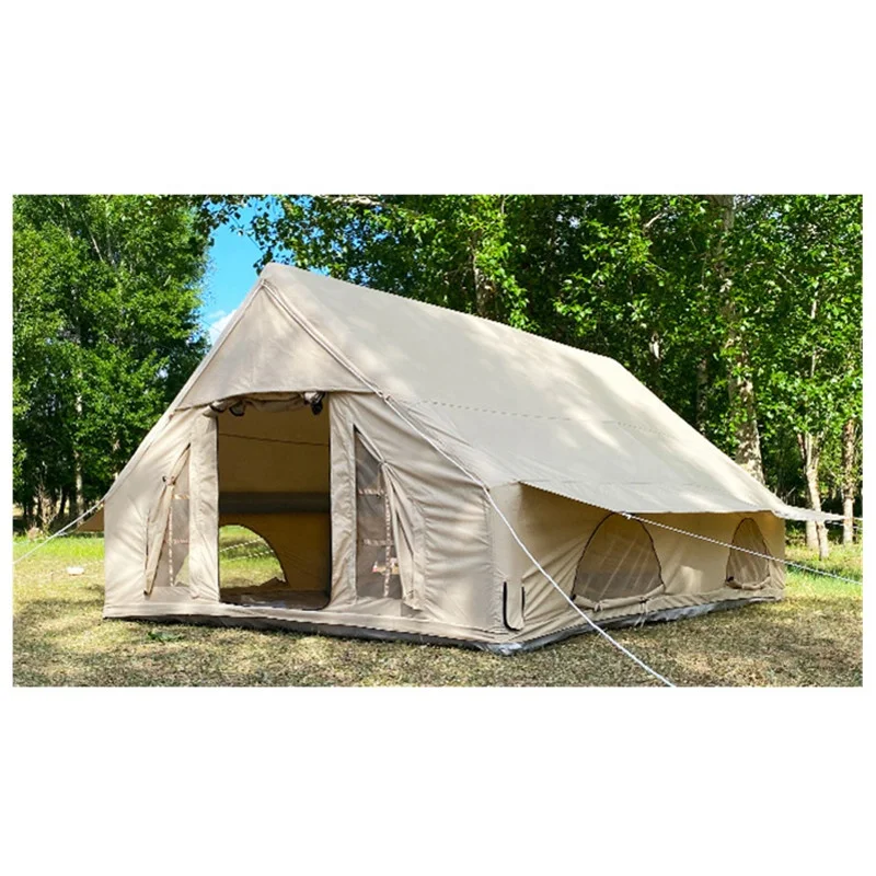 Luxury Tents Hotel Resort Glamping Canvas Fabric Inflatable Tent